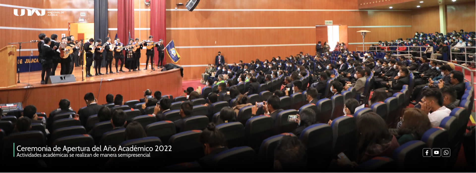 UNAJ - Auditorio Magno Ceremonia de Apertura 2022