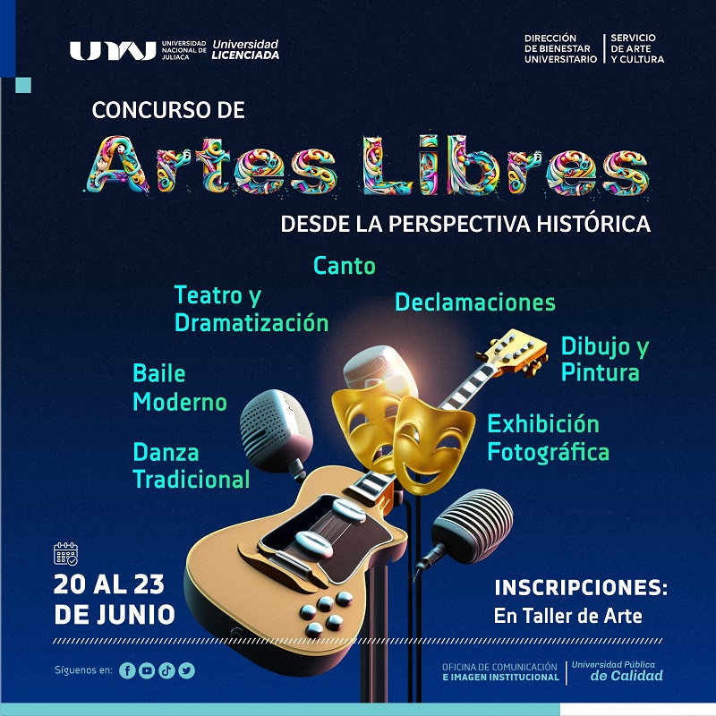 Concurso de Artes Libres UNAJ 2023-I